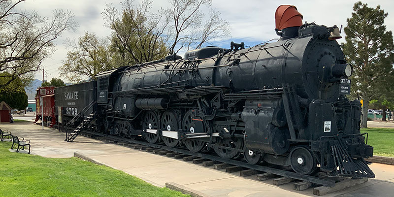 Historic Locomotive in Kingman Arizona